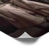 Enge Roze Vissen Tweeling Horror Poster (Hoek)