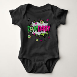 Enge Schattigee Funny Funky Pop Art ZomBaby Romper