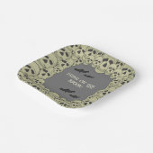 Enge Schedel Halloween Party Papier Bord (Gebogen)