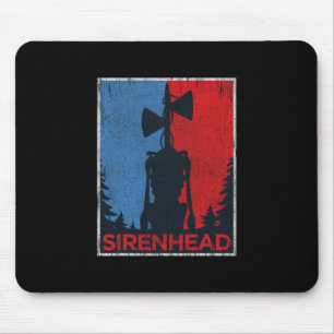 Enge Siren Head Meme Gamer Kinderen Jongens Meisje Muismat