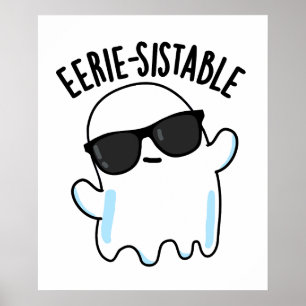 Enge-sistable Grappige Geest Punt Poster