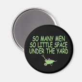 Enge slogan magneet (Voorkant / Achterkant)