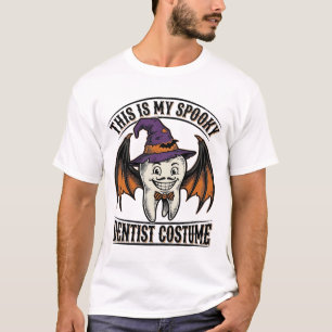 Enge Tandarts Kostuum Halloween Tandheelkundig Shi T-shirt