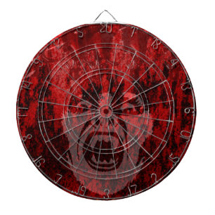 Enge Vampier Dame in Bloed Dartboard Dartbord