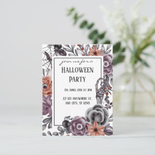 Enge verjaardagsfeestje met Halloween Feestdagenkaart