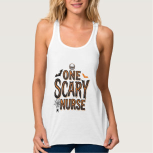 Enge Verpleegster Halloween Vintage Gravure Shirt