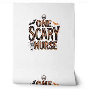 Enge Verpleegster Halloween Vintage Gravure Shirt  Behang