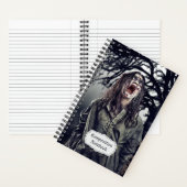 Enge Zombie Horror Notitieboek (Binnen)