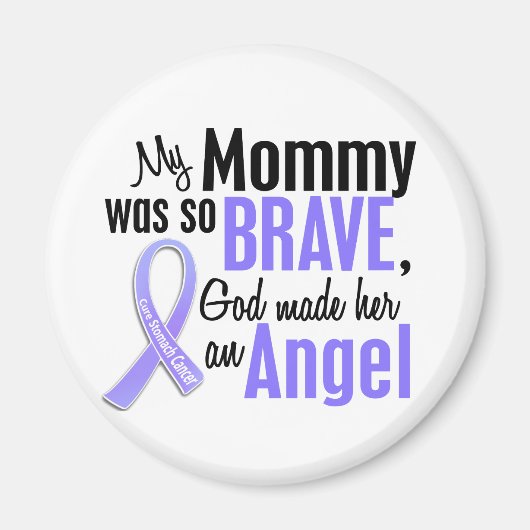 Engel 1 Mammie Maagkanker Magneet (Voorkant)