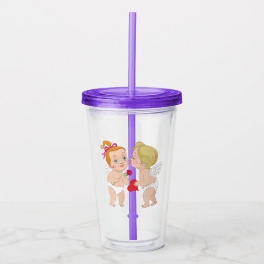 Engel Acryl Drinkbeker (Voorkant)