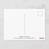 engel bidden wereldvrede mooie Waterverf Briefkaart (Achterkant)