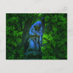 engel bij Old Lynchburg Virginia Cemetery Briefkaart