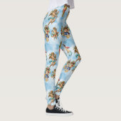 engel cherub wolken antiek leggings (Rechts)