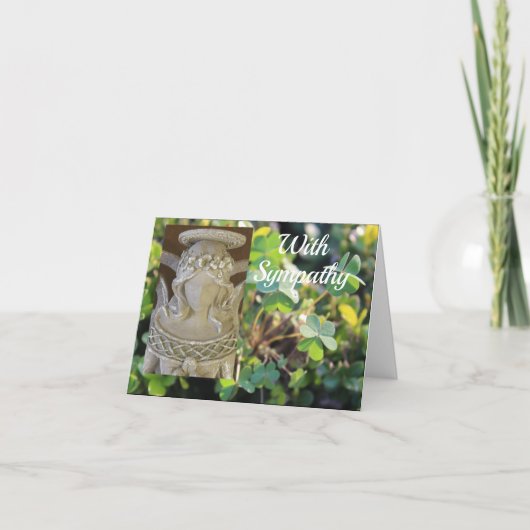 Engel Condoleancekaart Kaart (Voorkant)