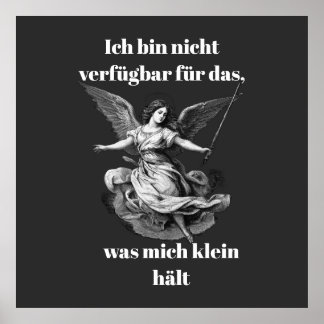 Engel der Unverfügbarkeit  Poster