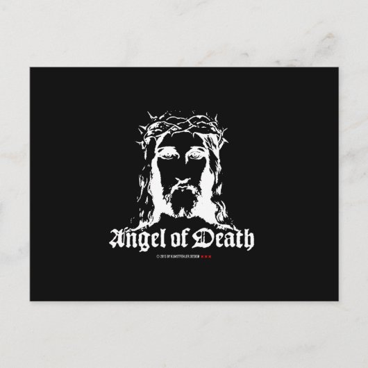Engel des Doods Briefkaart (Voorkant)