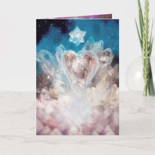 ENGEL DIE DE ZADEN VAN DE LIEFDE PLAATST KAART (Voorkant)