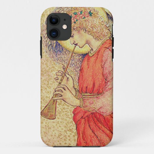 Engel die een flageolet speelt Case-Mate iPhone case (Achterkant)