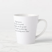 Engel die met Gods liefde stroomt Latte Mok (Rechts)