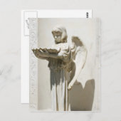 engel die Savannah Georgia bidt Briefkaart (Voorkant / Achterkant)