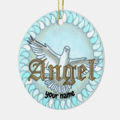Engel Duif ornament (Links)