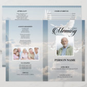 Engel duif rouw Template (Voorkant / Achterkant)