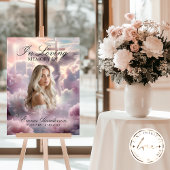 Engel en Cross Memorial welkomstbord Poster