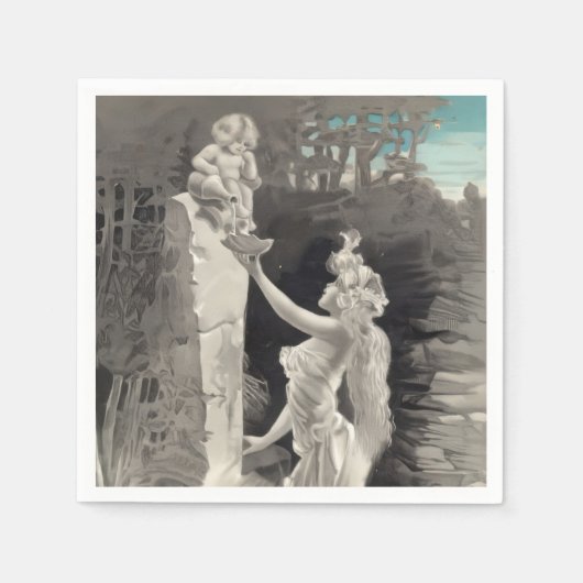Engel en Godin Valentijn Servet (Voorkant)
