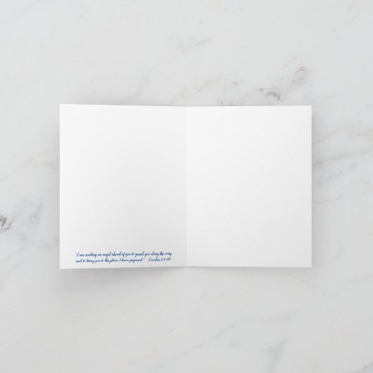 Engel en kind (Guercino) Kaart (Binnen)