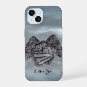 Engel Eros verliefd, ik hou van jou iPhone 15 Hoesje