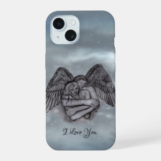 Engel Eros verliefd, ik hou van jou iPhone 15 Hoesje