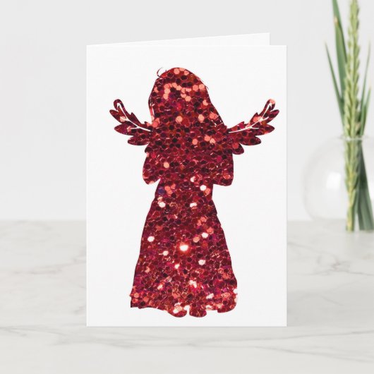 Engel Feestdagen Kaart (Voorkant)