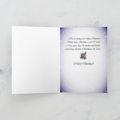 Engel Feestdagen Kaart (Binnen)