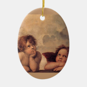 Engel Geloven Raphael Zegen Kuttig Keramisch Ornament