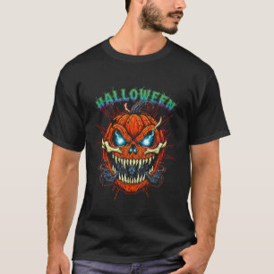 Engel Halloween Pompoen Grappig Ontwerp voor Hallo T-shirt