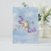 Engel in de hemel - Uitnodigingen (Staand voorkant)