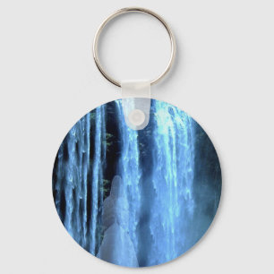 Engel in de waterval-sleutelhanger sleutelhanger