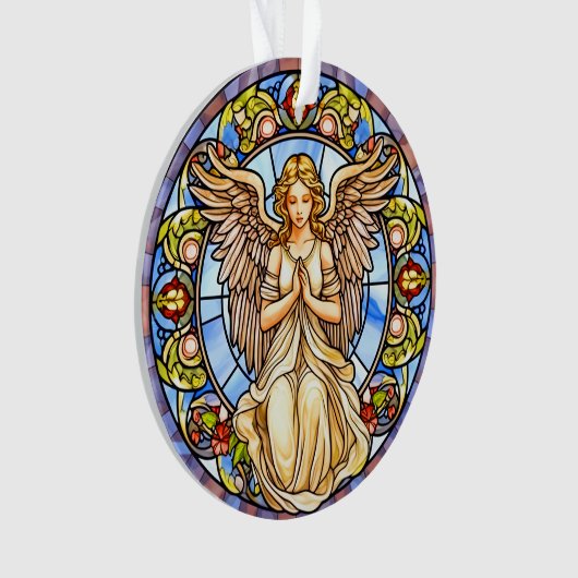 Engel / In Memoriam Acryl Ornament (voorkant)