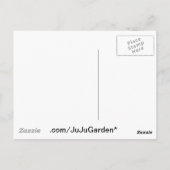  Engel in Moon Briefkaart (Achterkant)