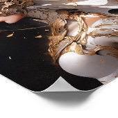 Engel in wit pantser fantasy kunst poster (Hoek)