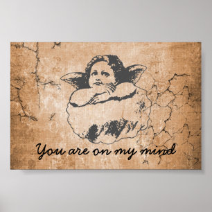 engel, je bent in mijn hoofd Christelijke winkels Poster