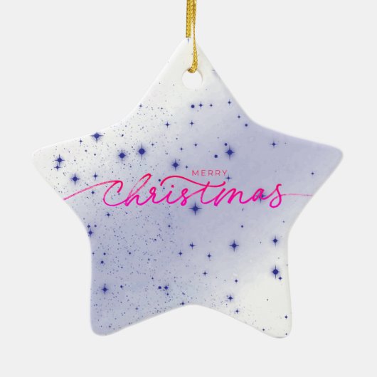 ENGEL KERSTVERSIERING KERAMISCH ORNAMENT (Achterkant)