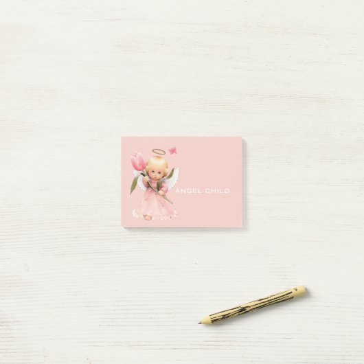 engel kind post-it® notes (Op bureau)