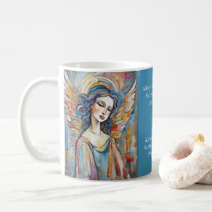 Engel Kunst & Uitspraken Nr. 11 van 12 verschillen Koffiemok