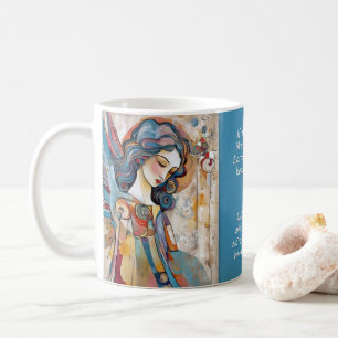 Engel Kunst & Uitspraken Nr. 7 van 12 verschillend Koffiemok