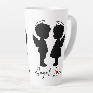 Engel Love – Mooie Engel Koppel Design Latte Mok