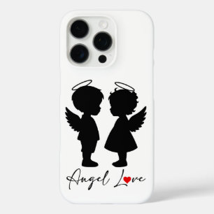 Engel Love – Mooie engel koppel ontwerp iPhone 16 Pro Hoesje