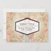 Engel met bloemen kaart (Achterkant)