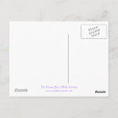 Engel met Briefkaart van de Kleine Wereld (Achterkant)