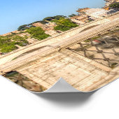 Engel met doornenkroon - Sant'Angelo, Rome Poster (Hoek)